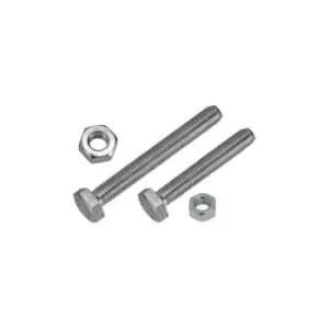 Wot-nots - Set Screw & Nut - 7/16in. x 1 1/2in. unf - Pack of 2 - PWN430