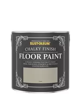 Rust-Oleum Chalky Floor Paint Oyster 2.5L