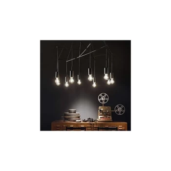 Ideal Lux Lighting - Ideal Lux Pop - Light Cluster Ceiling Pendant Black