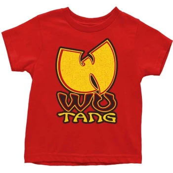 Wu-Tang Clan - Wu-Tang Kids 4 Years T-Shirt - Red