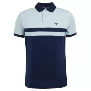 Barbour Mens Bonnington Polo Navy XXL