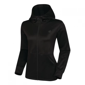 Dare2B Swarovski Embellished You're A Gem Full Zip Hoodi - Black