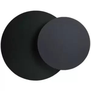 Emibig Circle All Black Flush Wall Lamp 1x G9