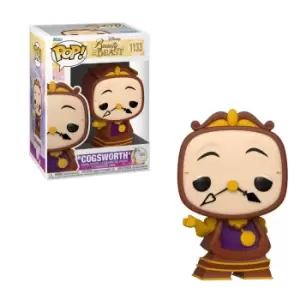 Disney Beauty And The Beast Cogsworth Funko Pop! Vinyl