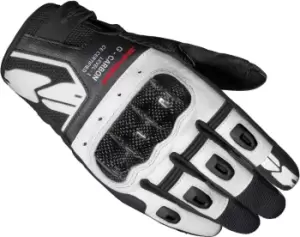 Spidi G-Carbon Motorcycle Gloves, black-white, Size XL, black-white, Size XL