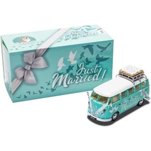 Corgi Volkswagen Campervan Just Married Diecast Model