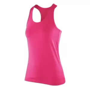 Spiro Womens/Ladies Impact Softex Sleeveless Fitness Vest Top (L) (Candy)