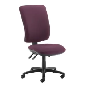 Dams MTO Senza Extra High Back Operator Chair with No Arms - Diablo Pink