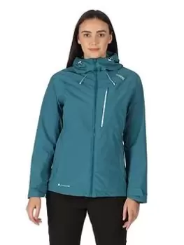 Regatta Womens Britedale Waterproof Shell Jacket - Green, Size 12, Women