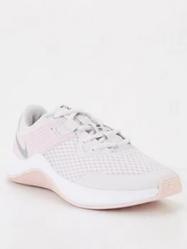 Nike MC Trainer - White/Silver , White/Silver, Size 3, Women