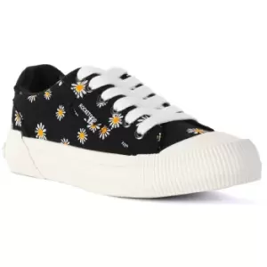 Rocket Dog Womens Cheery Dixie Daisy Lace Up Plimsolls UK Size 6 (EU 39)