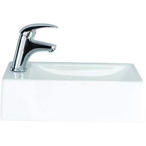 Wickes Sorrento Cloakroom Left Hand Basin - 400mm