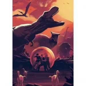 Jurassic World Art Print Limited Edition 42 x 30 cm