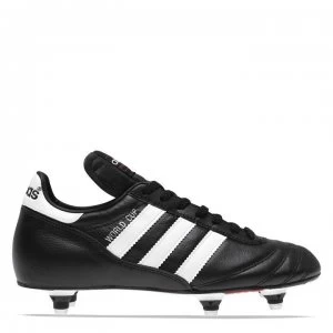 adidas World Cup Football Boots Soft Ground - Black/White