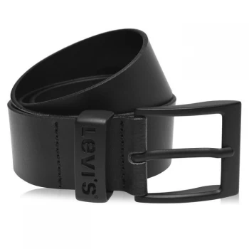 Levis Ashland Leather Belt - Black