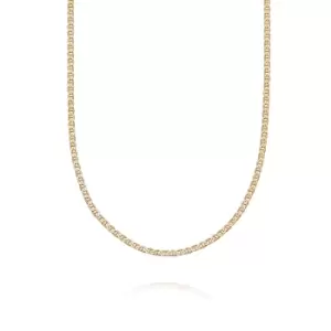 Daisy London 18ct Gold Plate Infinity Chain Necklace 18ct Gold Plate