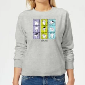 Ed, Edd n Eddy Heads Womens Sweatshirt - Grey - 3XL