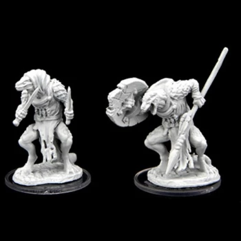 Critical Role Unpainted Miniatures (W2) - Kuul'tevir Javelineer & Assassin