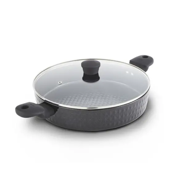 Tower Diamo 30cm Shallow Casserole with Lid