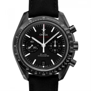 Speedmaster Moonwatch Co-Axial Chronograph 44.25mm Automatic Black Dial Ceramic Mens Watch