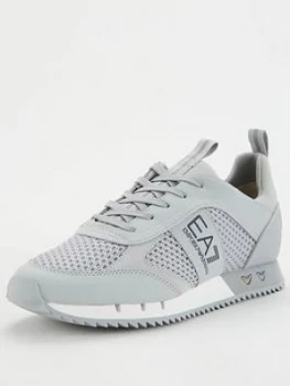 Emporio Armani EA7 Logo Runner Trainers Grey Size 12 Men