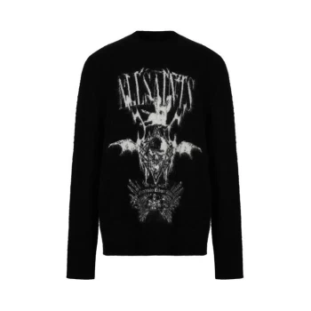 AllSaints Meta Crew Sweatshirt - Black