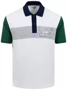 LACOSTE Le Club Lacoste Loose Fit Polo Shirt Lapland/Green