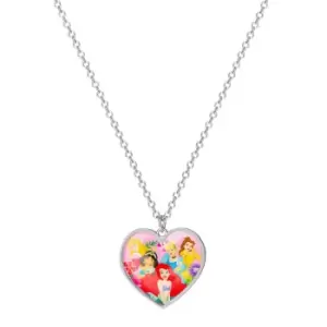 Disney Princess Childrens Heart Pendant Necklace