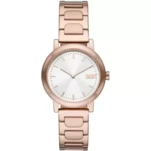 DKNY Ladies DKNY Watch - Rose Gold and Silver