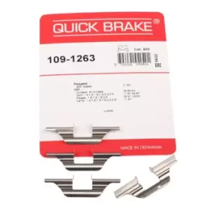 QUICK BRAKE Accessory Kit, disc brake pads VW,FORD,SKODA 109-1263