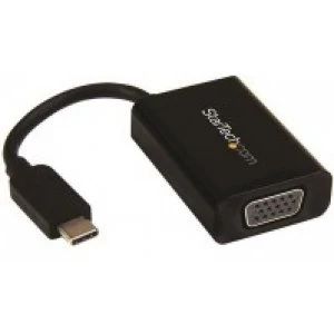 StarTech USB C to VGA Video Adapter with USB Power Delivery 2048x1280