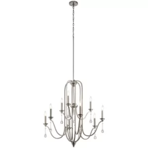 Chandelier Karlee Pare-mains classique 86,4 Cm