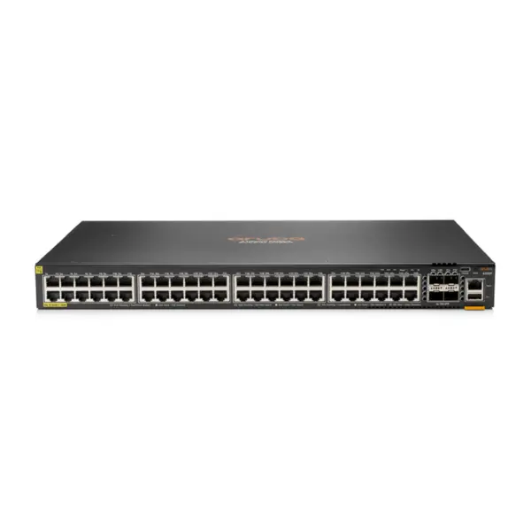 HP Enterprise Aruba 6200F 48-Port 48 x 10/100/1000 PoE+ + 4 x 1 Gigabit L3 Managed Network Switch