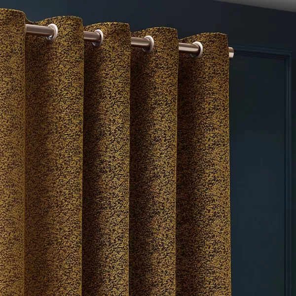 Galaxy Gold Eyelet Curtains Galaxy Gold