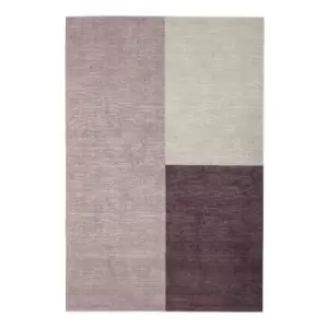 Blox Heather 160cm x 230cm Rectangle - Purple and Beige