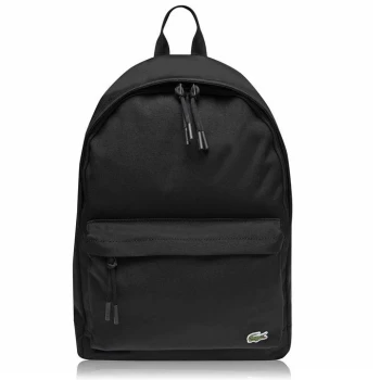 Lacoste Logo Backpack - Black