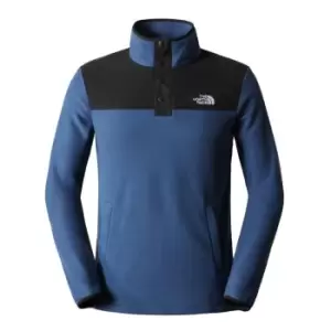 The North Face The North Face Homesafe Snap Fleece Top Mens - Blue