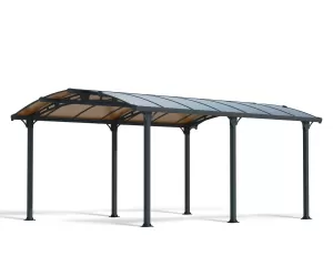 Palram Tucson 5000 Garden Gazebo - Grey