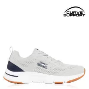 Slazenger Curve Support E-Mesh Trainers Mens - Grey