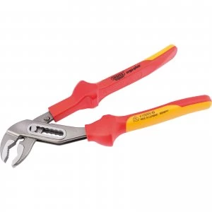 Draper Expert Ergo Plus VDE Insulated Waterpump Pliers 250mm