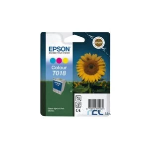 Epson Sunflower T018 Colour Ink Cartridge