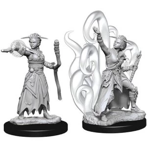 Dungeons & Dragons Nolzur's Marvelous Unpainted Miniatures - Female Human Warlock