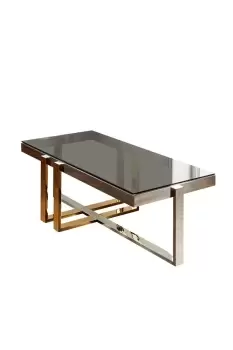 Nexus Gold and Silver Coffee Table