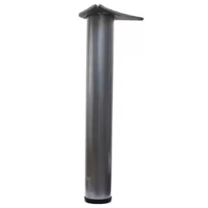 GTV Adjustable Breakfast Bar Worktop Support Table Leg 710mm - Colour Silver - P