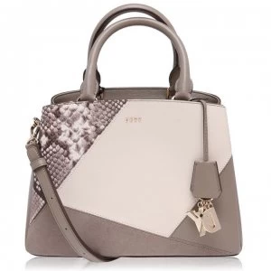 DKNY Paige Zig Medium Satchel Bag - SftClayMlti 4F3