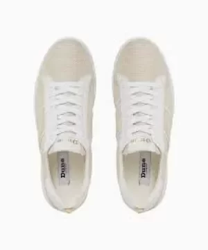 Dune Natural Canvas 'Elsie S' Casual Trainers - 3