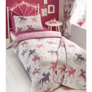 Divine Unicorns Single Duvet Cover Set Girls Bedroom Bedding