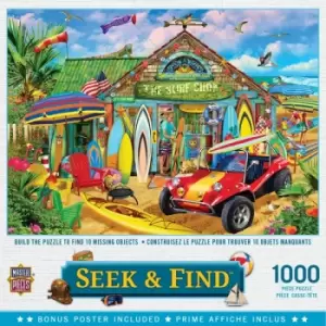 Masterpieces Puzzle Seek & Find Beach Time Fun Puzzle 1000 piece Jigsaw Puzzle