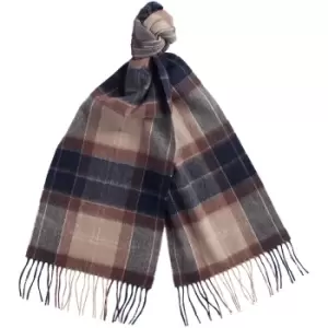 Barbour Unisex Tartan Scarf Gardenia Tartan