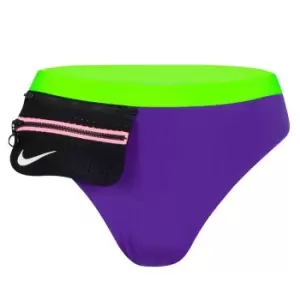 Nike High Waisted Bikini Bottoms Womens - Blue